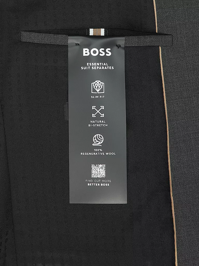 BOSS | Sakko Slim Fit H-HUGE | grau