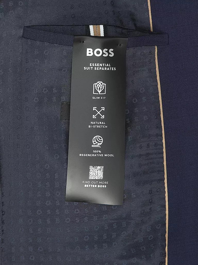 BOSS | Sakko Slim Fit H-HUGE | dunkelblau