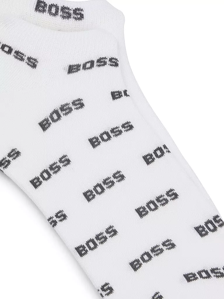 BOSS | Sneaker Socken 2er Pkg. white  | weiss