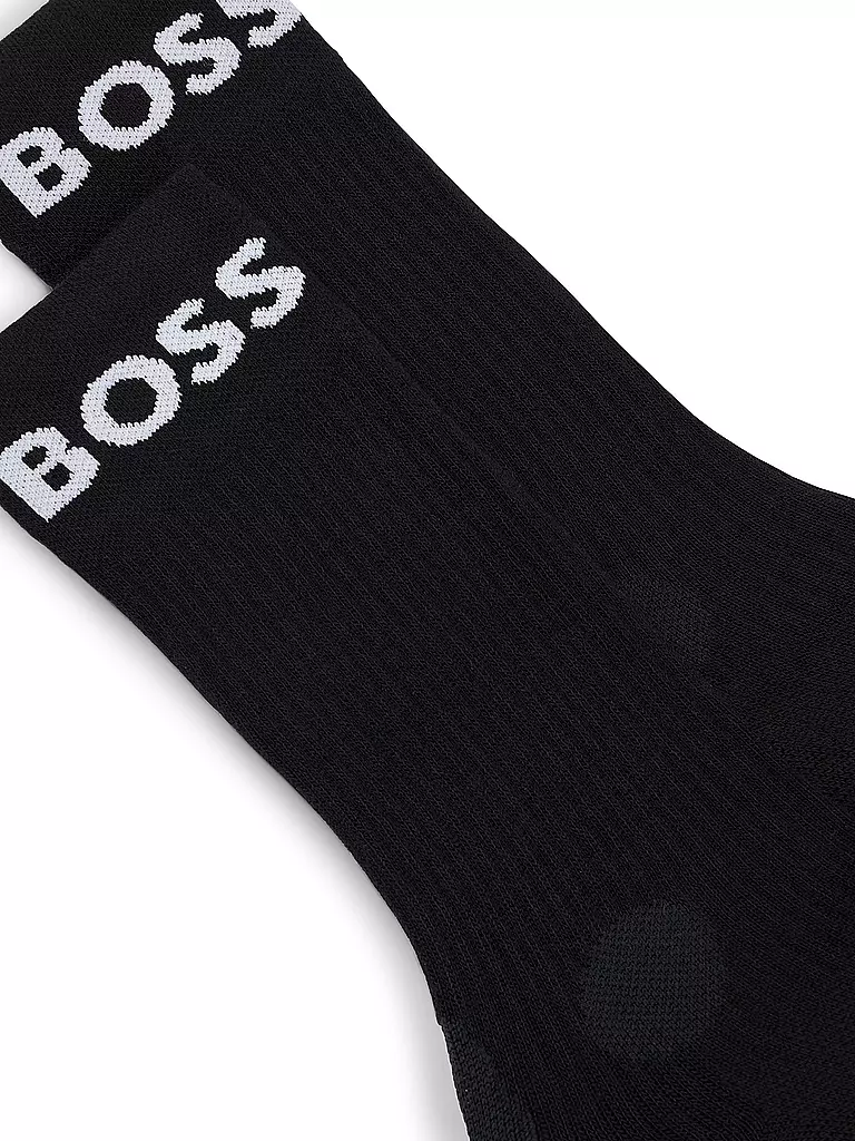 BOSS | Socken 2-er Pkg. black | weiss