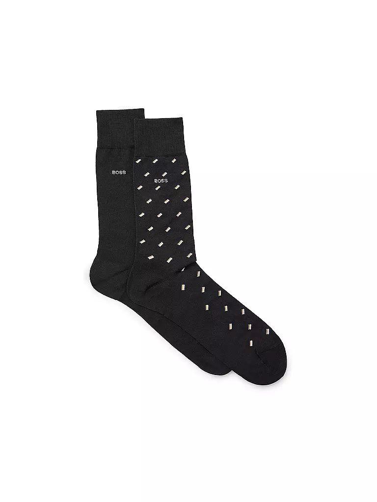 BOSS | Socken 2er Pkg. black | schwarz