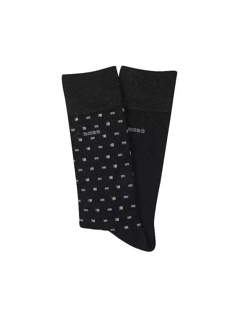 BOSS | Socken 2er Pkg. black | schwarz