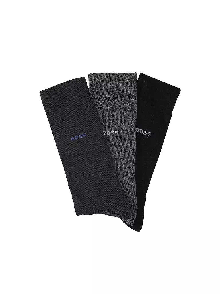 BOSS | Socken 3-er Pack open miscellaneous | schwarz