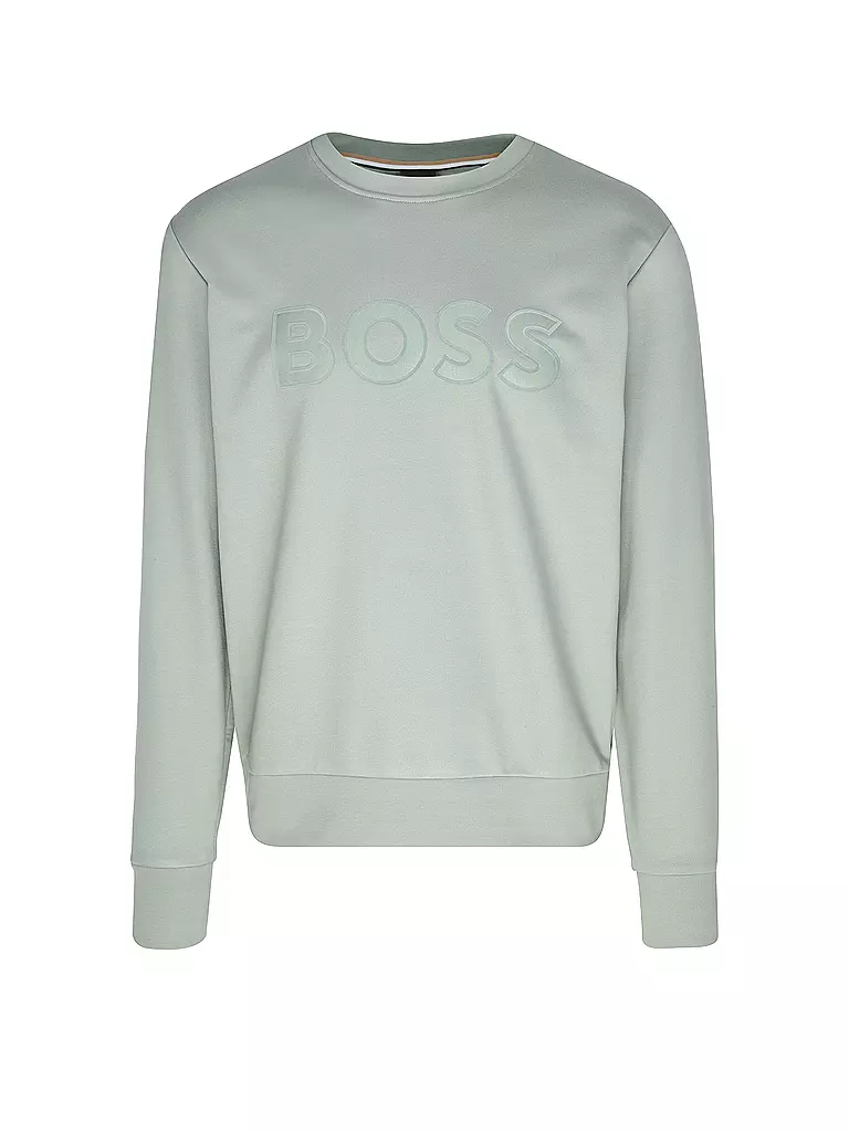 BOSS | Sweater SOLERI | hellgrün