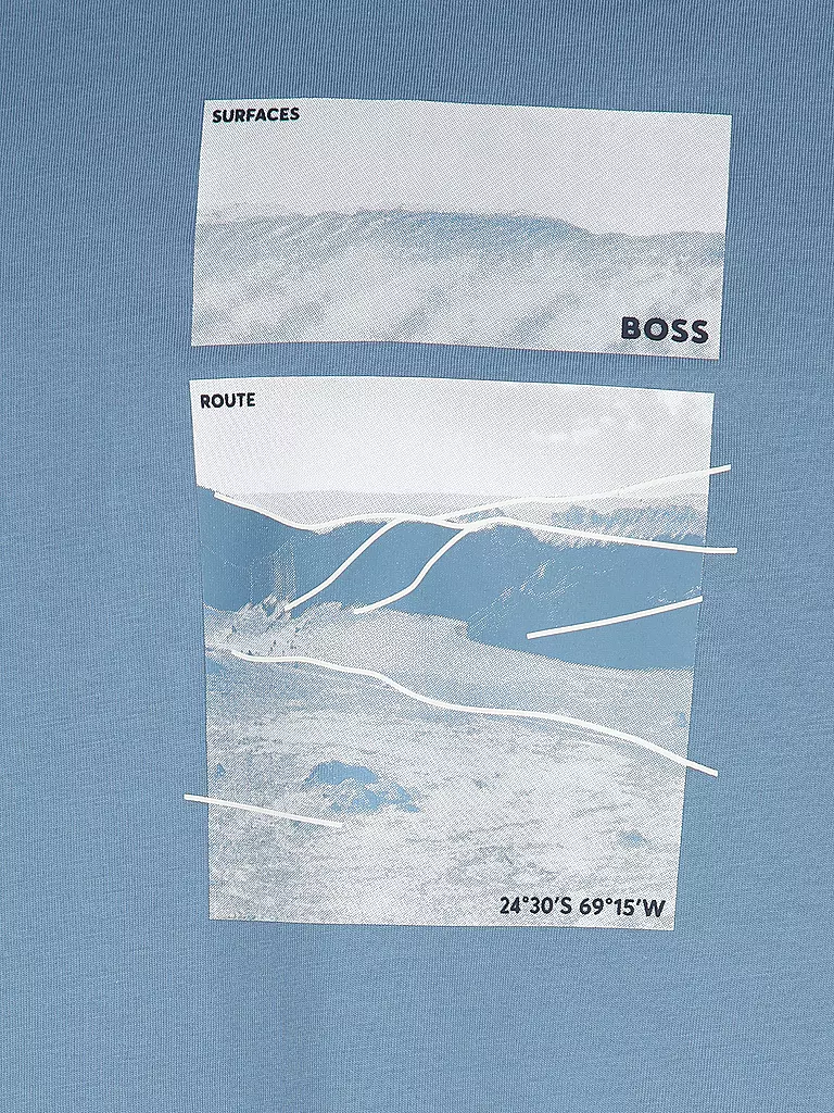 BOSS | T-Shirt TE_DUNE | hellblau