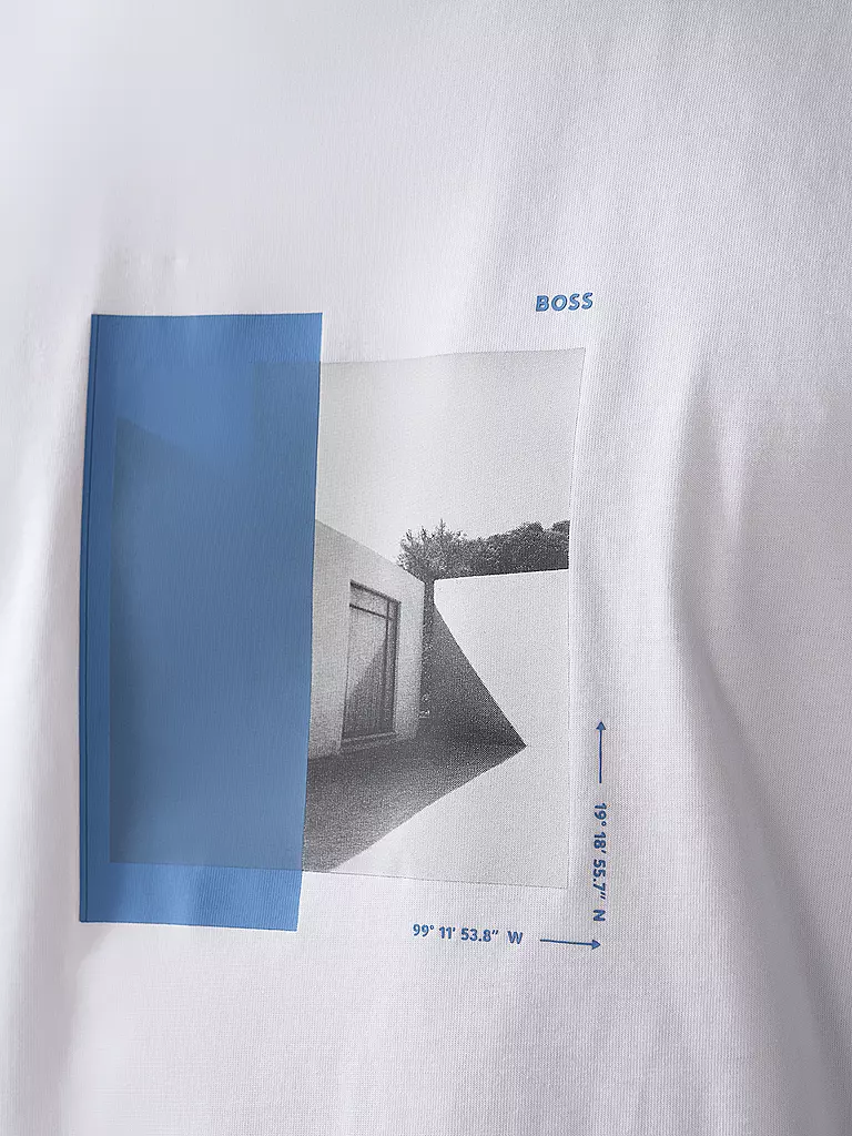 BOSS | T-Shirt TE_BARRAGAN | weiss