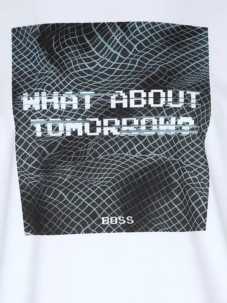 BOSS | T-Shirt TEMESSAGE | weiss