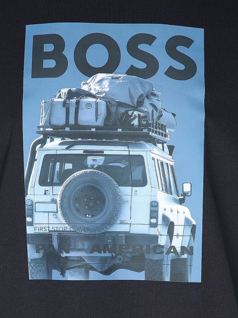 BOSS | T-Shirt TE_MEXTOUR  | blau