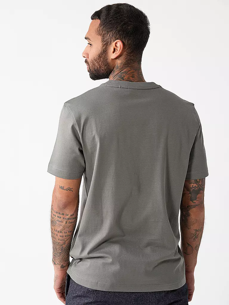 BOSS | T-Shirt TE_MOON  | grau