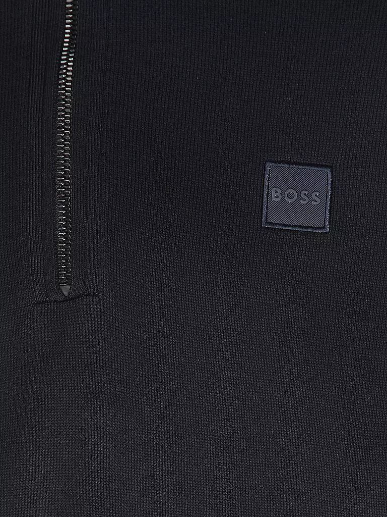 BOSS | Troyer Pullover KANOBIX | schwarz