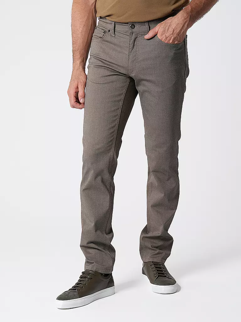 BRAX | Hose Modern Fit CHUCK  | hellbraun