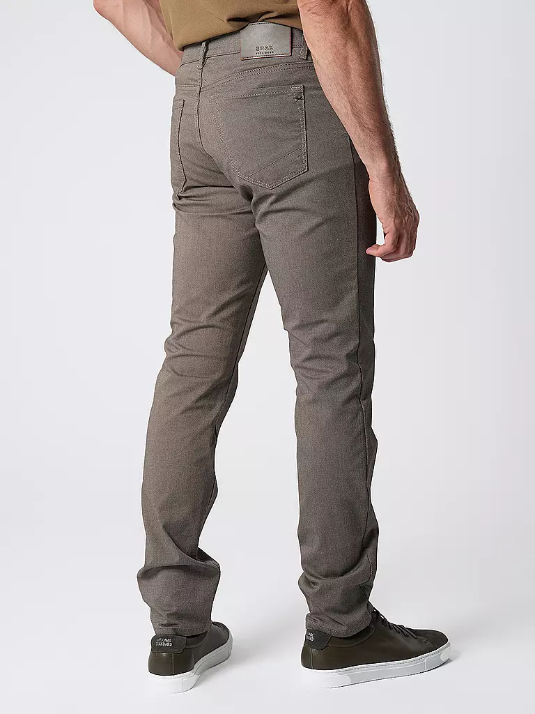 BRAX | Hose Modern Fit CHUCK  | hellbraun