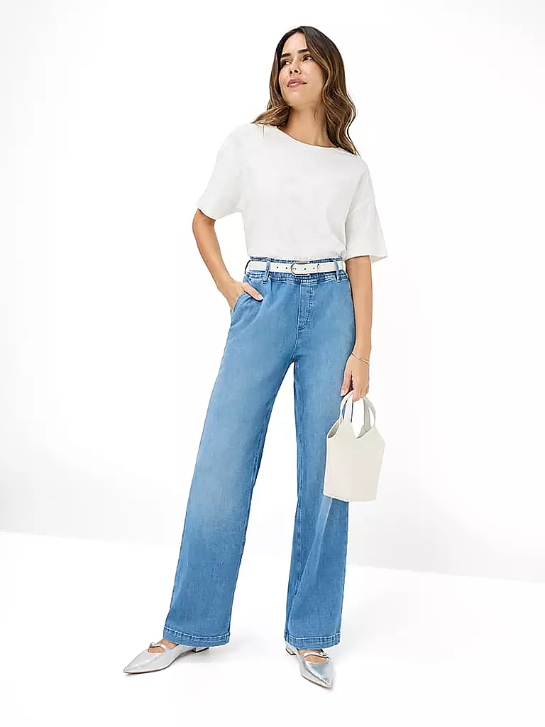 BRAX | Jeans Wide Leg MAINE | hellblau