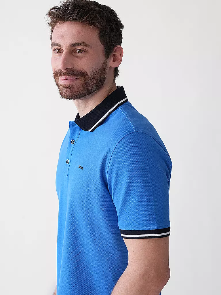 BRAX | Poloshirt Regular Fit PAUL | blau