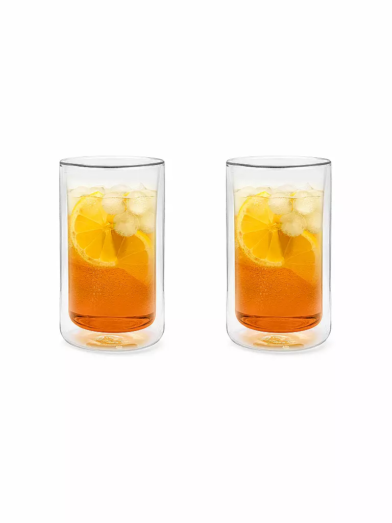 BREDEMEIJER | Doppelwandiges Glas 2er-Set 2X0,4L SAN REMO  | transparent