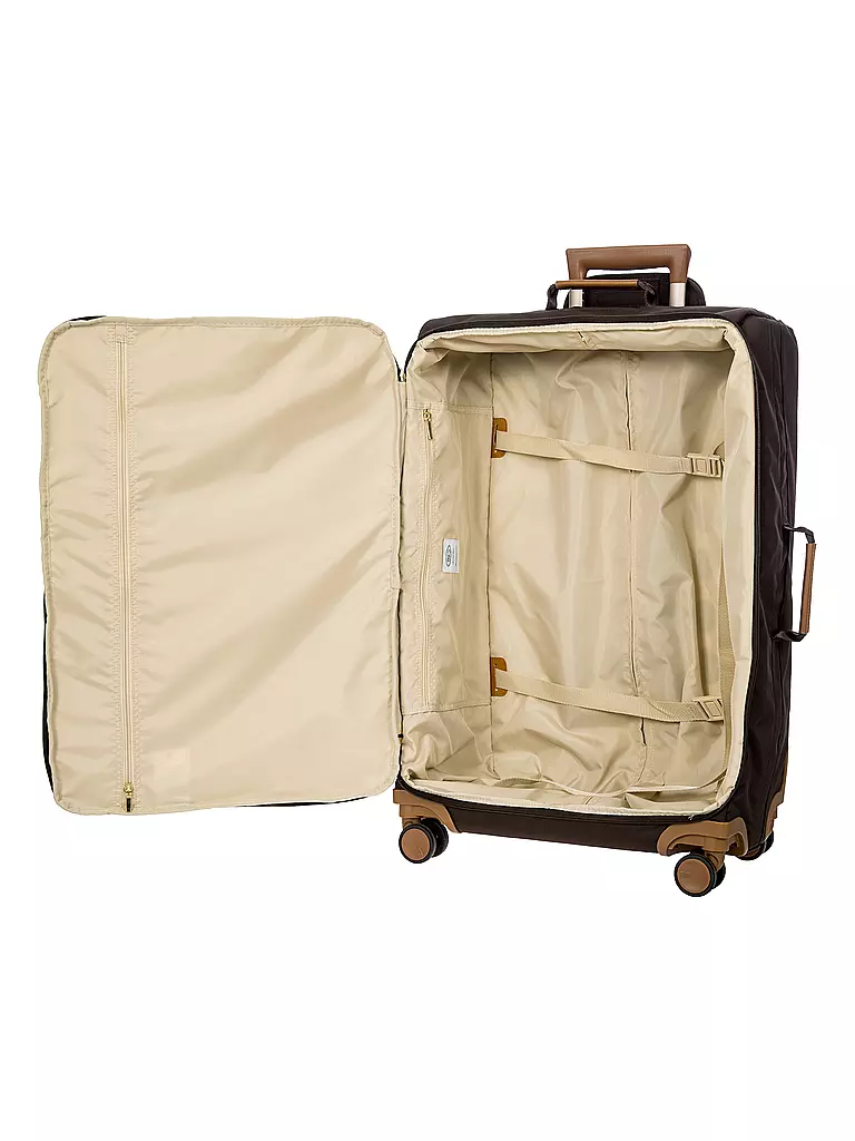 BRICS | Trolley weich X-TRAVEL 71cm Brown | braun