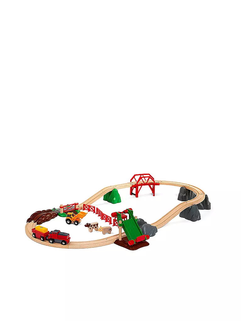 BRIO | Großes BRIO Bahn Bauernhof-Set | keine Farbe