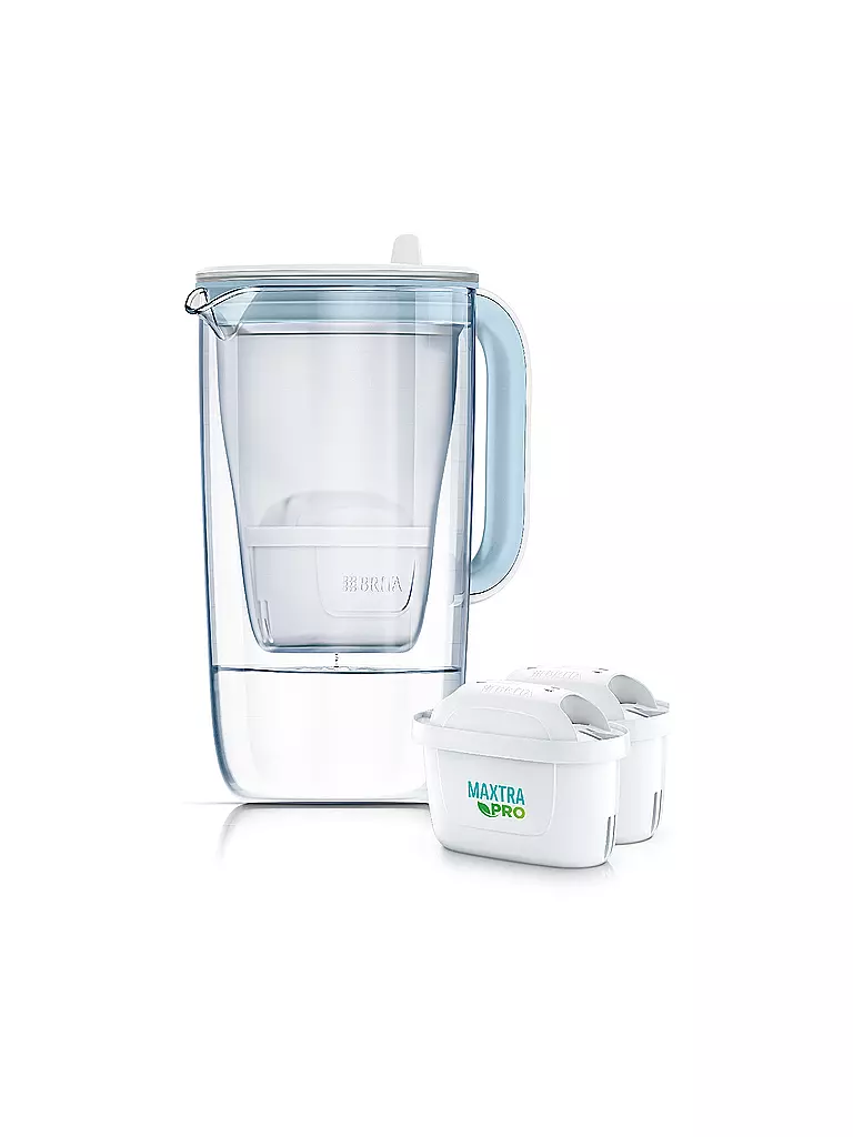 BRITA | Tischwasserfilter Glas MODEL ONE 2,5L Weiss  | weiss