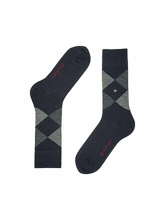 BURLINGTON | Herren Socken EDINBURGH 40-46 dark navy