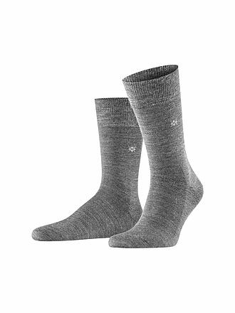 BURLINGTON | Herren Socken LEEDS 40-46 asphalt mel.