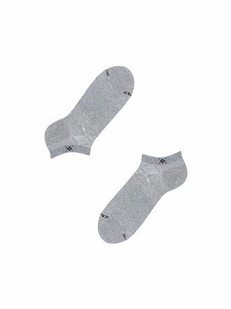 BURLINGTON | Herren Sneaker Socken EVERYDAY 2-er Pkg. 40-46 light grey