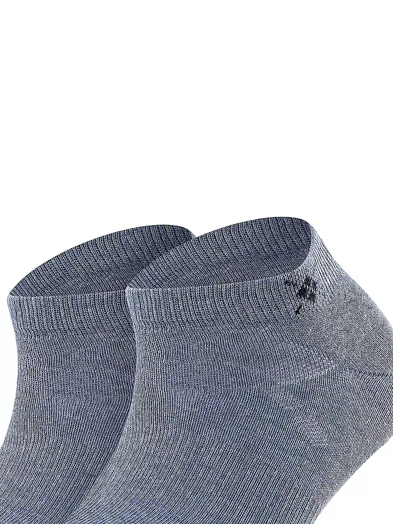 BURLINGTON | Damen Sneaker-Socken 2er Pkg. EVERYDAY 36-41 light jeans | blau