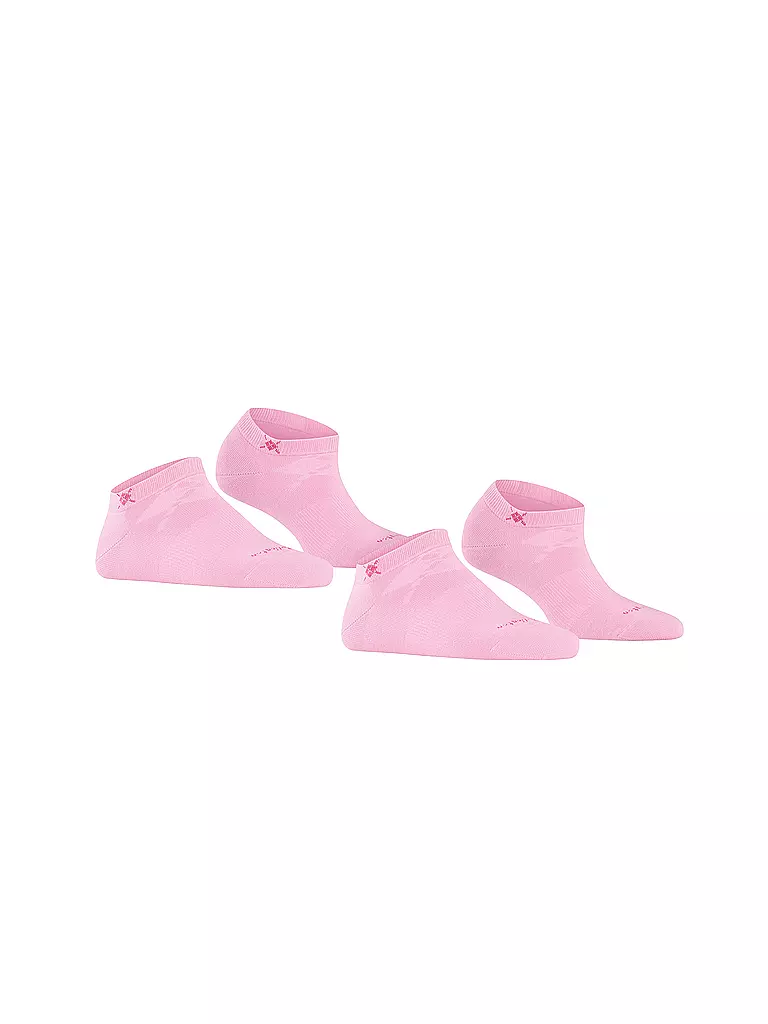 BURLINGTON | Damen Sneaker-Socken 2er Pkg. EVERYDAY 36-41 orchid smoke | rosa