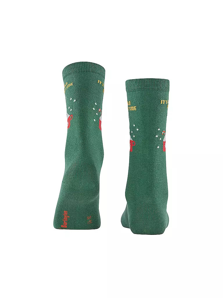 BURLINGTON | Damen Socken COLD OUTSIDE 36-41 eucalyptus | grün