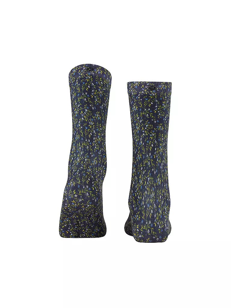 BURLINGTON | Damen Socken DITSY FLORAL PRINT 36-41 marine | dunkelblau