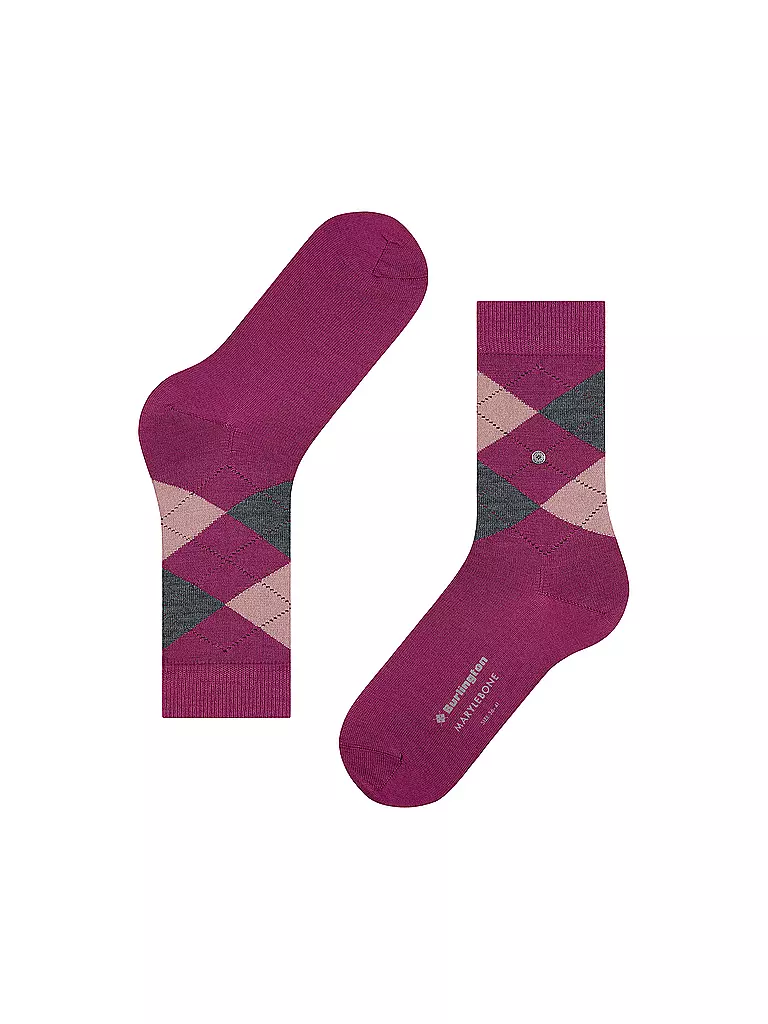 BURLINGTON | Damen Socken MARYLEBONE 36-41 berry | pink