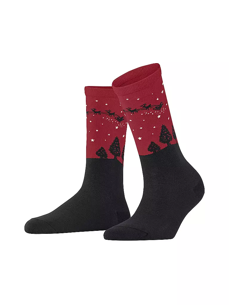 BURLINGTON | Damen Socken SILENT NIGHT 36-41 black | schwarz