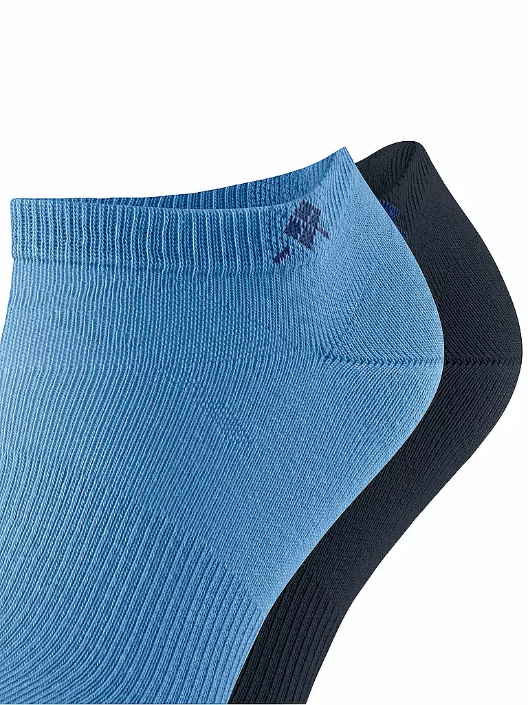 BURLINGTON | Herren Sneaker Socken EVERYDAY 2-er Pkg. 40-46 marina | blau