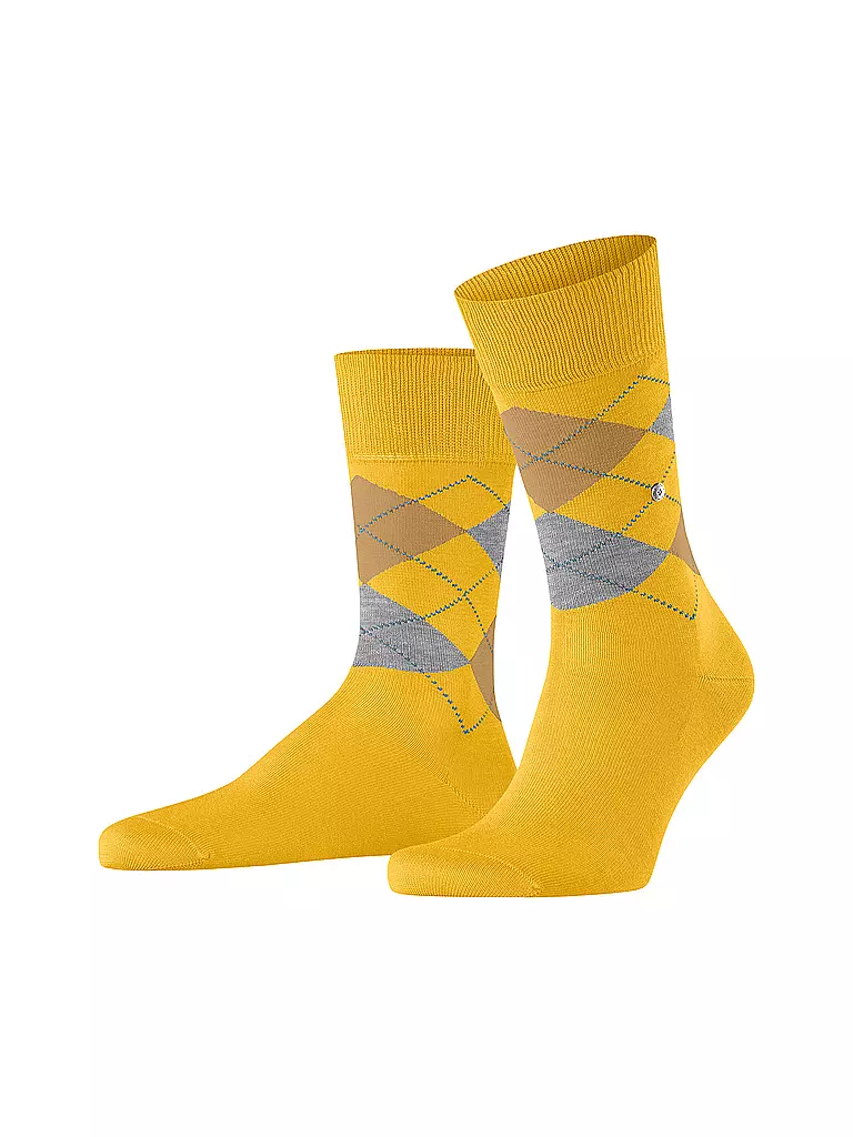 BURLINGTON | Herren Socken 40-46 MANCHESTER bee | gelb