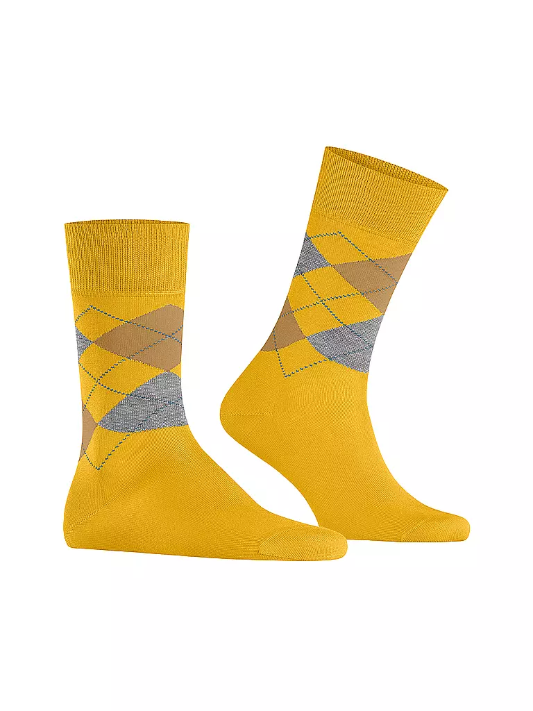 BURLINGTON | Herren Socken 40-46 MANCHESTER bee | gelb