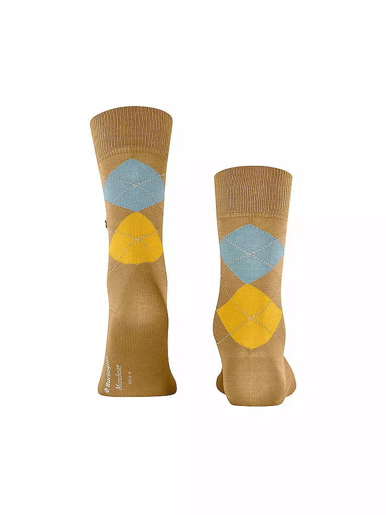 BURLINGTON | Herren Socken 40-46 MANCHESTER mustard | camel