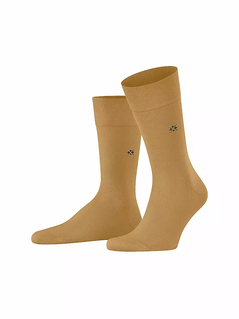 BURLINGTON | Herren Socken DUBLIN SO 40-46  mustard | camel