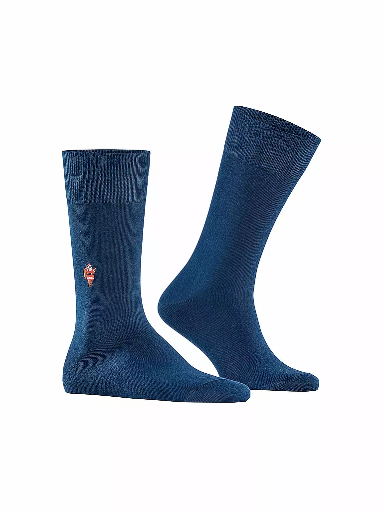 BURLINGTON | Herren Socken Geschenkebox EVERYDAY X-MAS 40-46 sortiment | blau