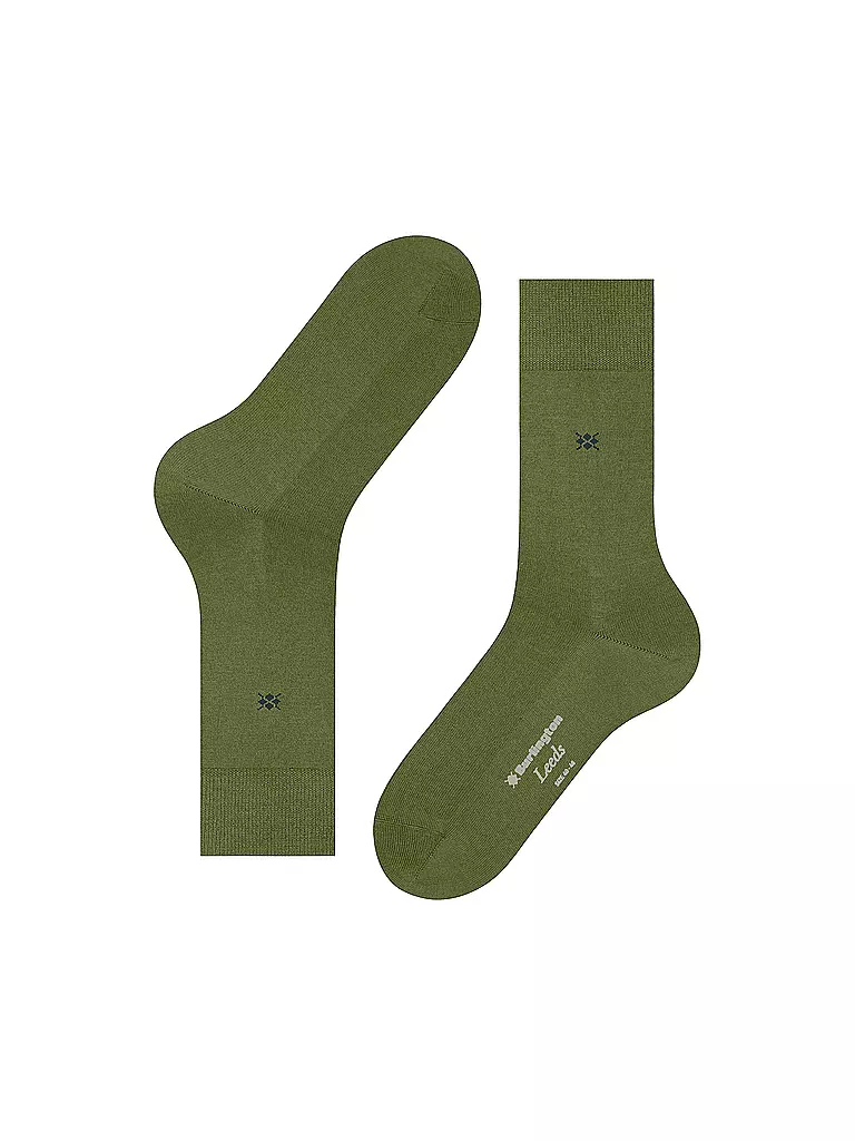 BURLINGTON | Herren Socken LEEDS 40-46 cactus | grün