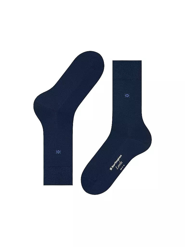 BURLINGTON | Herren Socken LEEDS 40-46 royal | blau