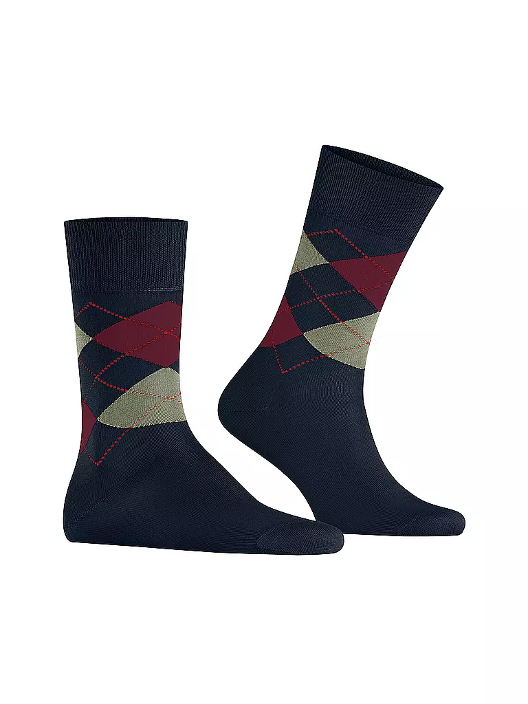 BURLINGTON | Herren Socken MANCHESTER marine | dunkelblau