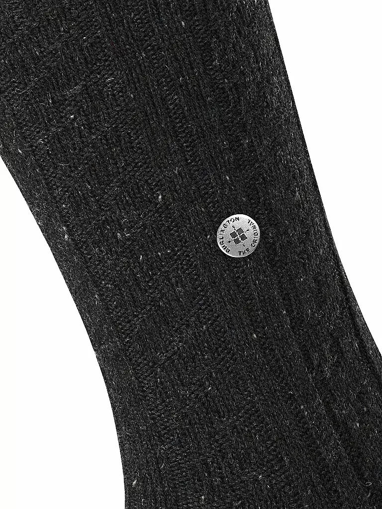 BURLINGTON | Herren Socken TWEED ORIGIN 40-46 anthra mel | dunkelblau