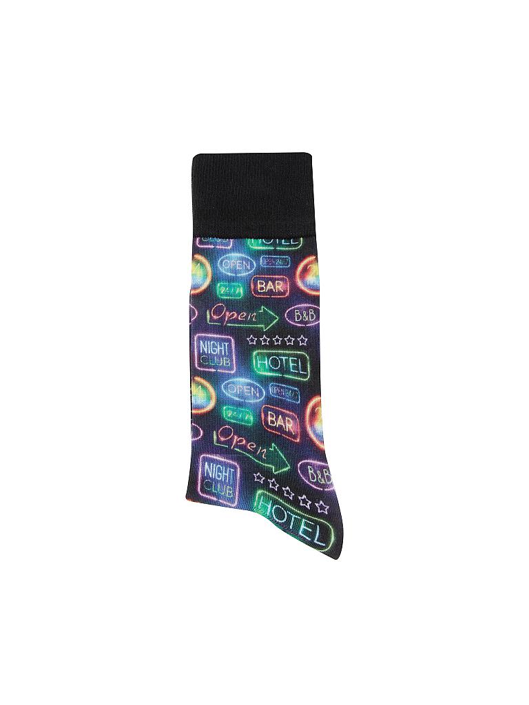 Burlington Herren Socken Neon Lights 590 Bunt