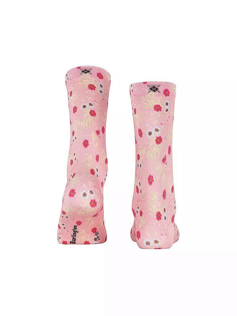 BURLINGTON | Socken FLORAL ROMANCE 36-41 powder pink | rosa