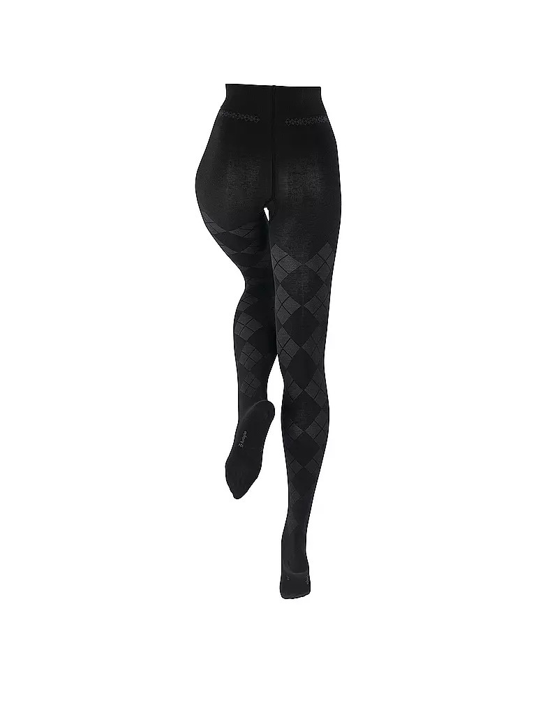 BURLINGTON | Strickstrumpfhose ELEGANT ESSENCE black | schwarz