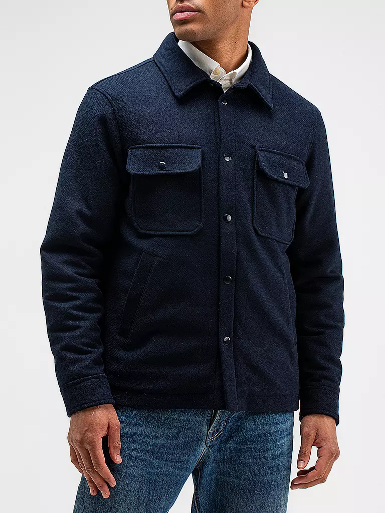 BUTCHER OF BLUE | Overshirt NORBU | dunkelblau