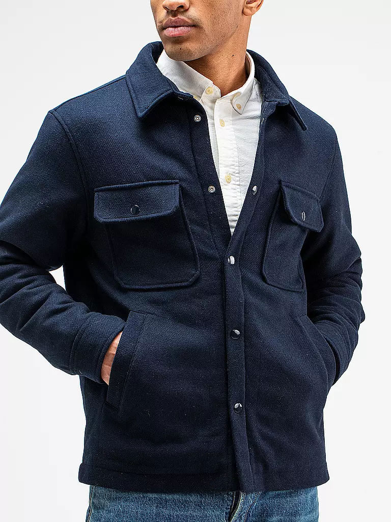 BUTCHER OF BLUE | Overshirt NORBU | dunkelblau