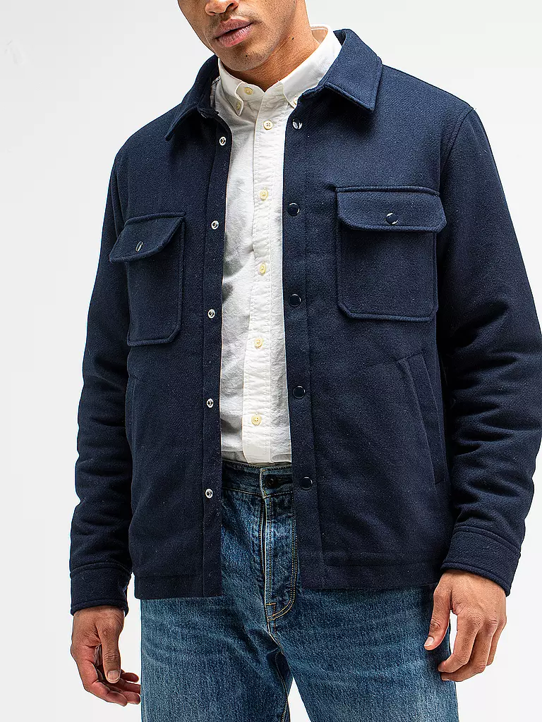 BUTCHER OF BLUE | Overshirt NORBU | dunkelblau