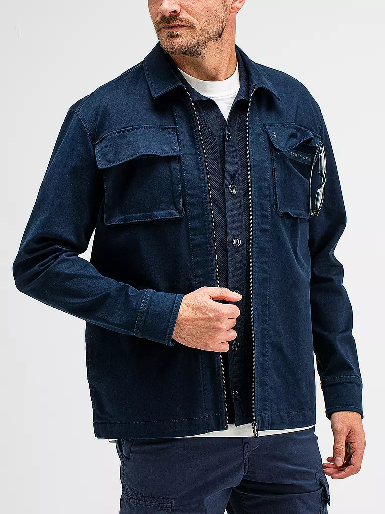 BUTCHER OF BLUE | Overshirt SONAM | blau