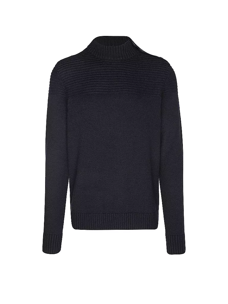 BUTCHER OF BLUE | Pullover MORRIS MOCK | blau