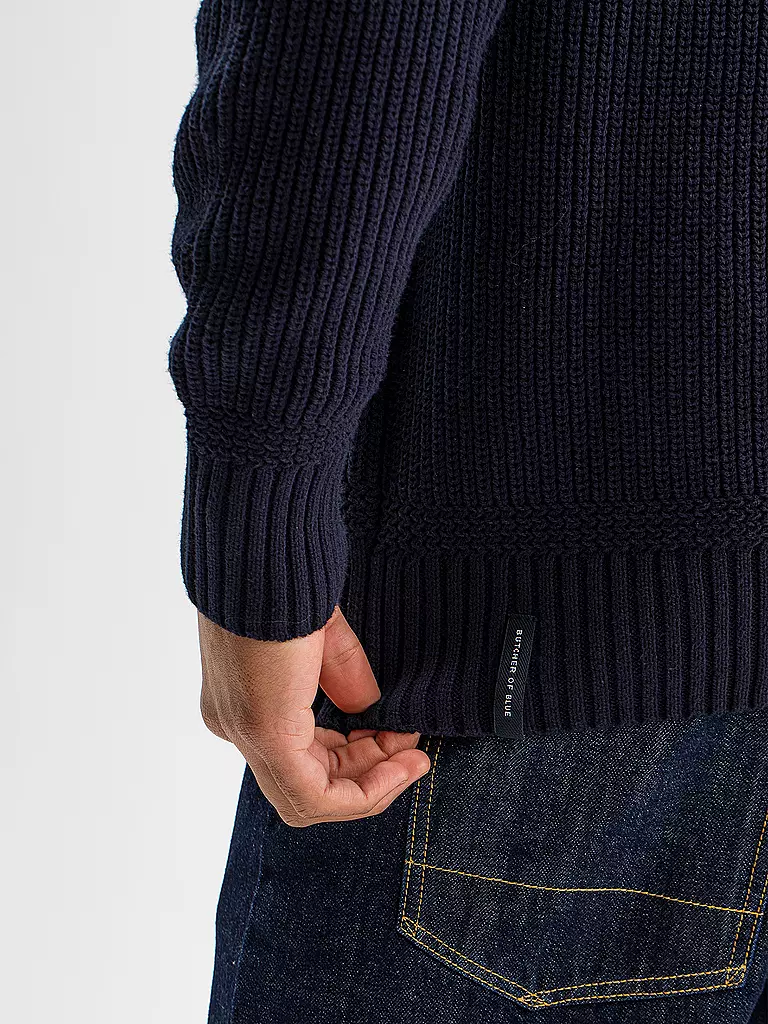 BUTCHER OF BLUE | Troyer Pullover OVERLAND | blau